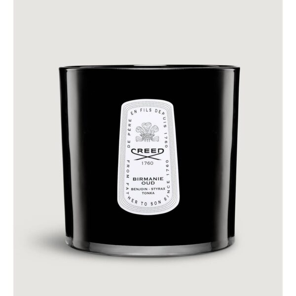 Creed - Burma Oud Candle In Its Blue Leather Case