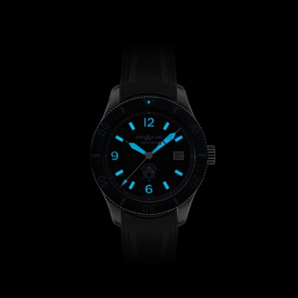 Montblanc 1858 Iced Sea Automatic Date Black