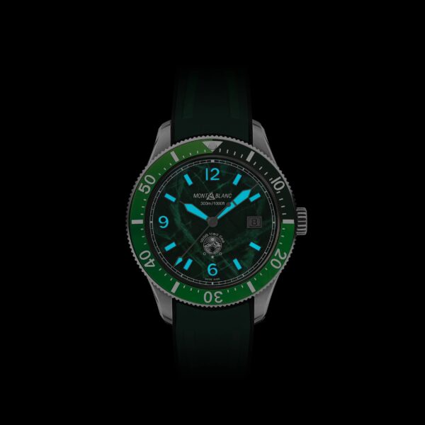 Montblanc 1858 Iced Sea Automatic Date Green