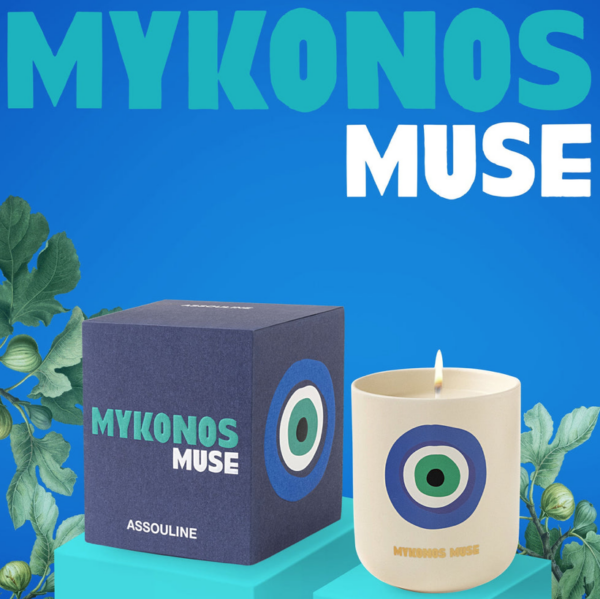 Assouline - Mykonos Muse - Travel from Home Candle