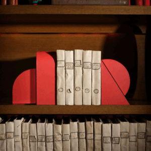 Assouline - Cunbist Bookend Set Red