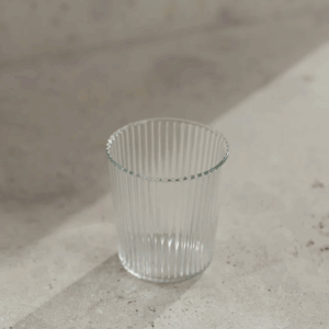 Paveau - Ribbed Glasses White Haven - Set of 2 pieces