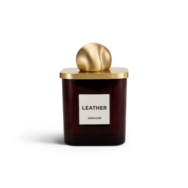 Assouline - Library Candle - Leather