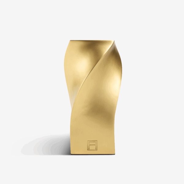 Assouline - Twist Bookend Brass