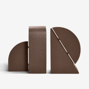 Assouline - Cunbist Bookend Set Brown