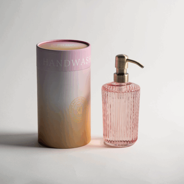 Paveau - Ribbed Hand Wash Dispenser Pink