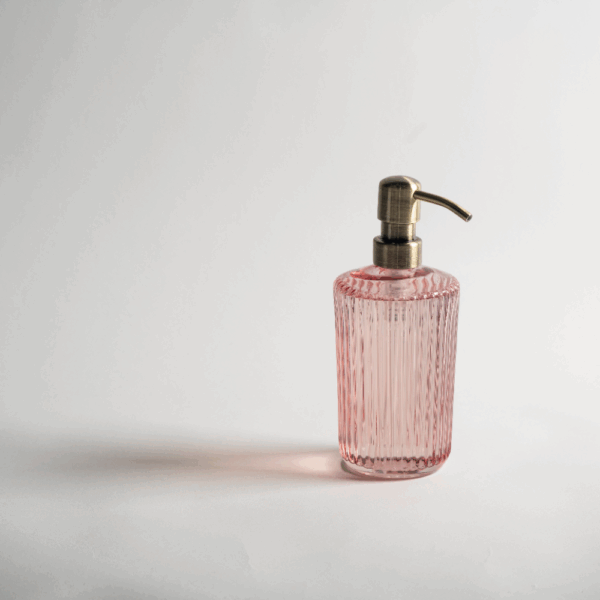 Paveau - Ribbed Hand Wash Dispenser Pink
