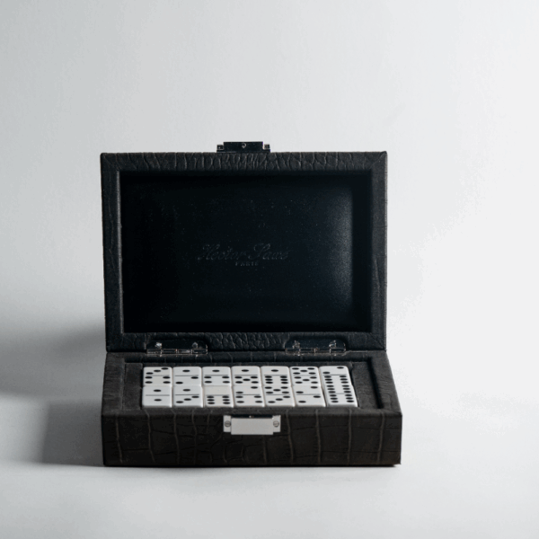 Hector Saxe Paris - Coffret Dominos Deluxe Black