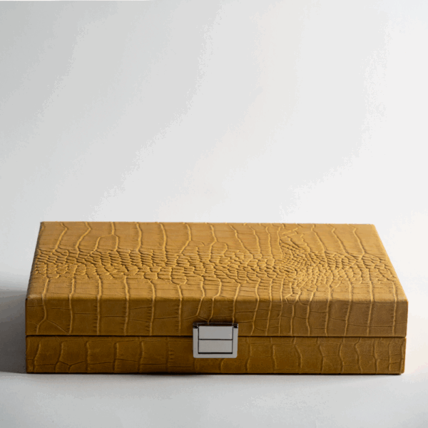 Hector Saxe Paris - Coffret Dominos Deluxe Brown