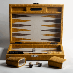 Hector Saxe Paris - Coffret Dominos Deluxe Brown