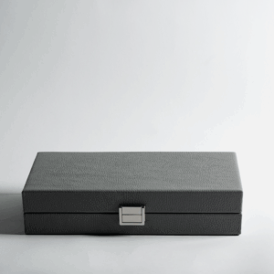 Hector Saxe Paris - Coffret Dominos Deluxe Taupe