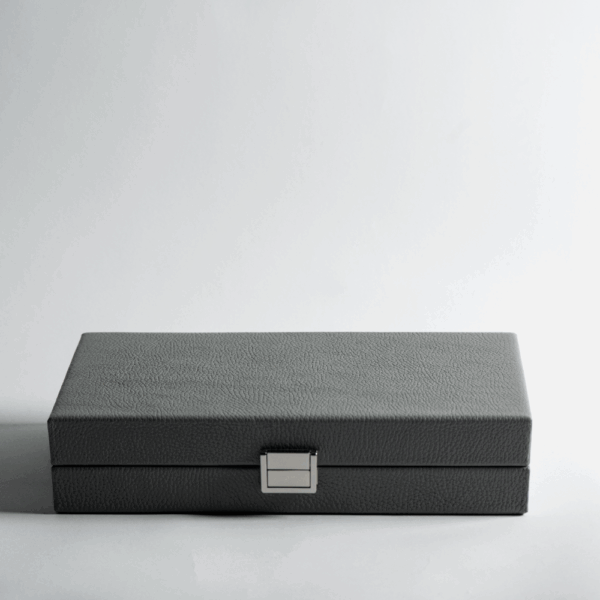 Hector Saxe Paris - Coffret Dominos Deluxe Taupe