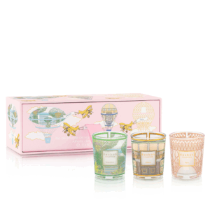 Baobab - Trio travel candles Singapore-Athens-Paris